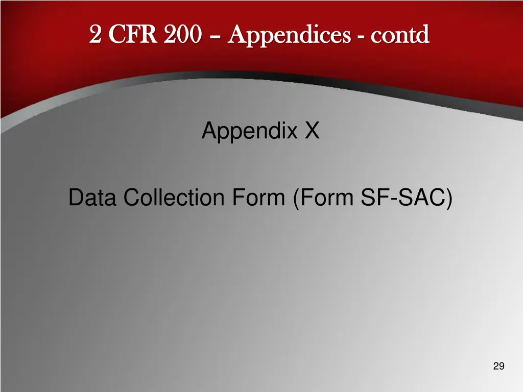 2 cfr 200 2 cfr 200 appendices 9
