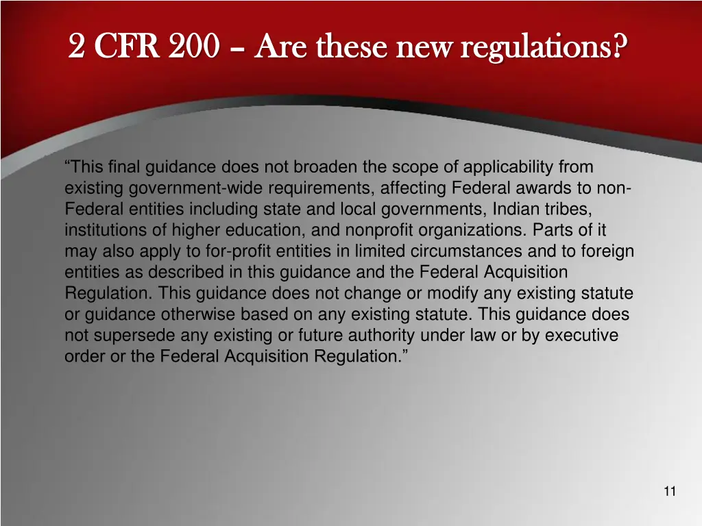 2 cfr 200 2 cfr 200 are these new regulations 2
