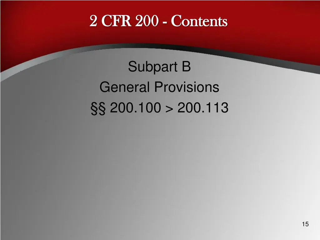 2 cfr 200 2 cfr 200 contents 1