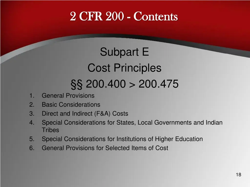 2 cfr 200 2 cfr 200 contents 4