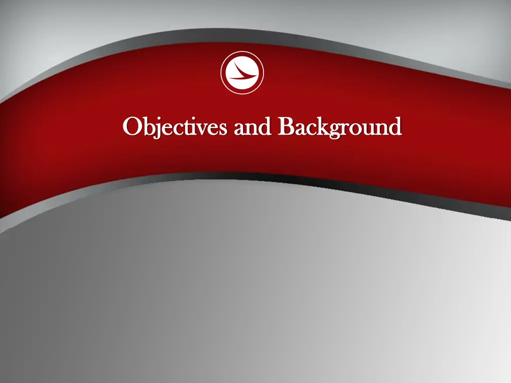 objectives and background objectives