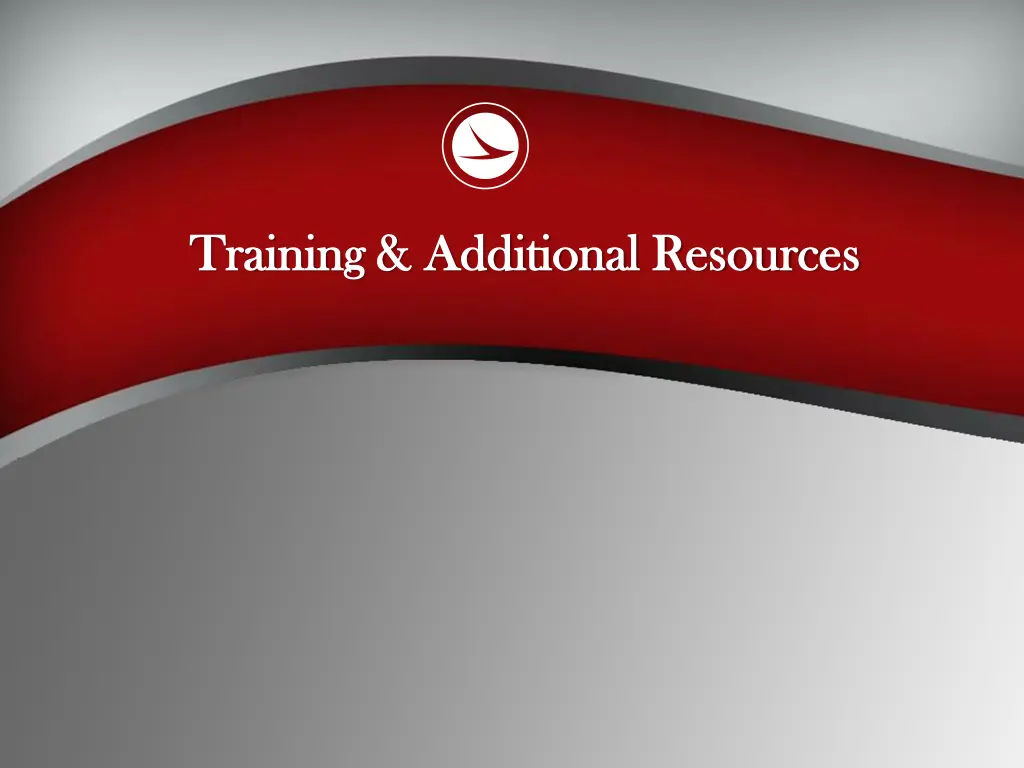 training additional resources training additional