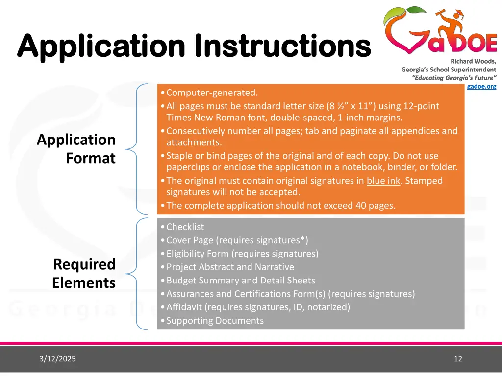 application instructions application instructions 1