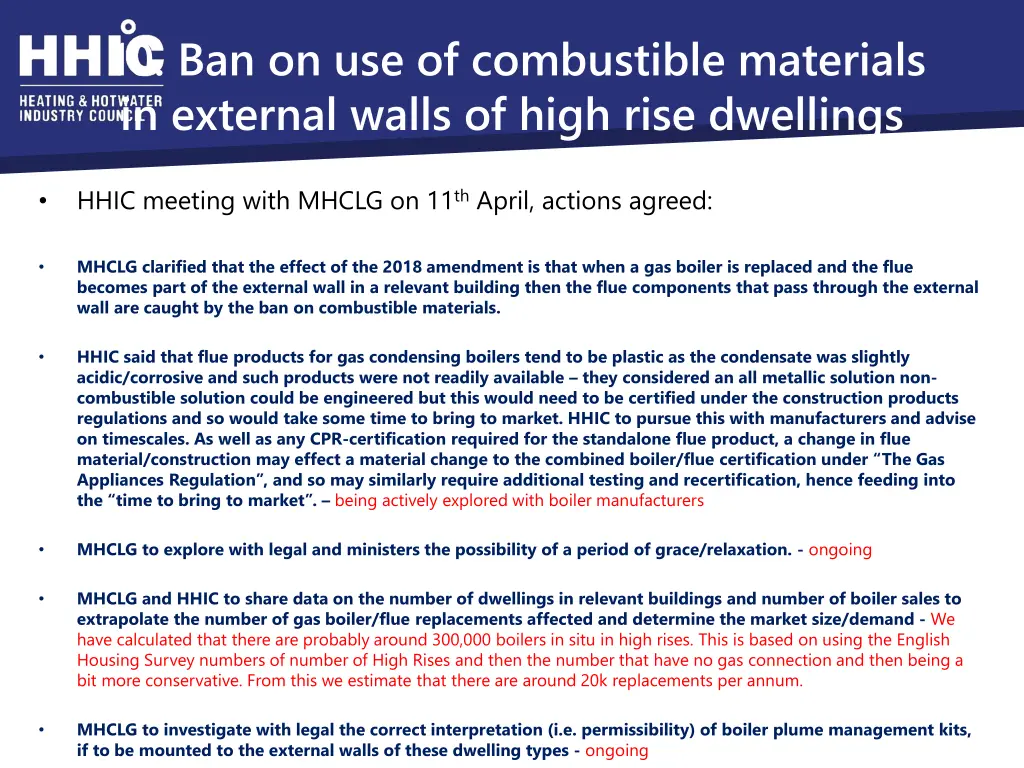 10 ban on use of combustible materials 2