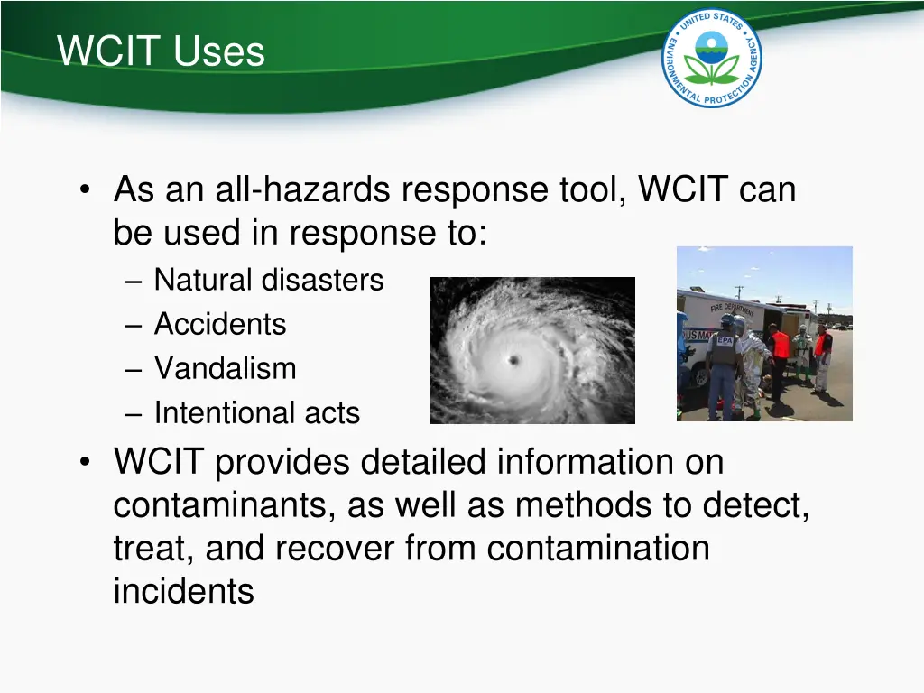 wcit uses