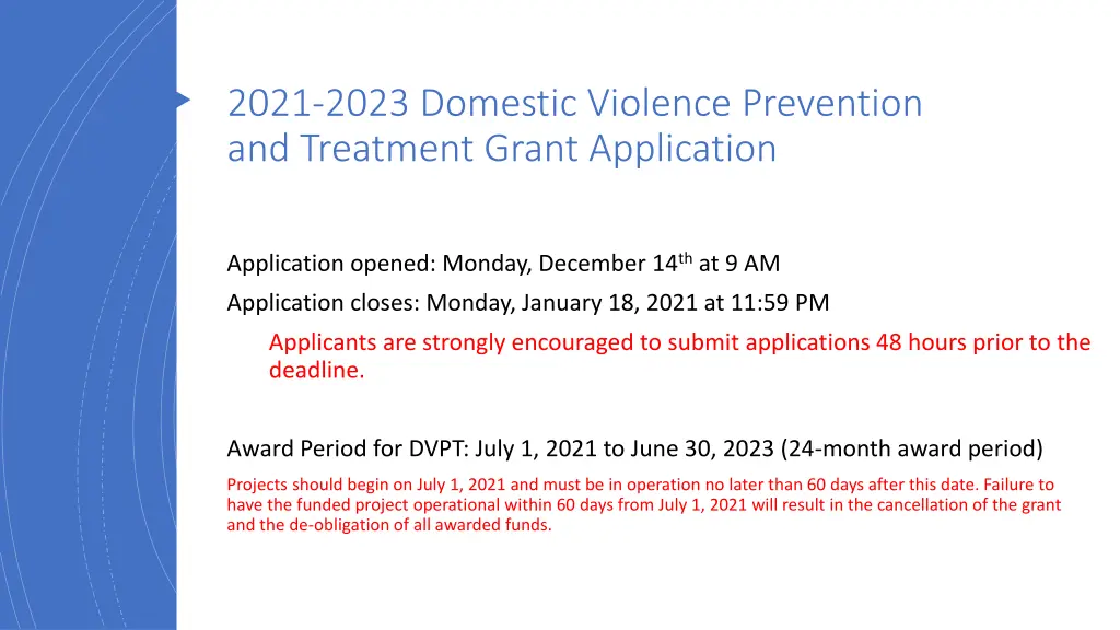 2021 2023 domestic violence prevention