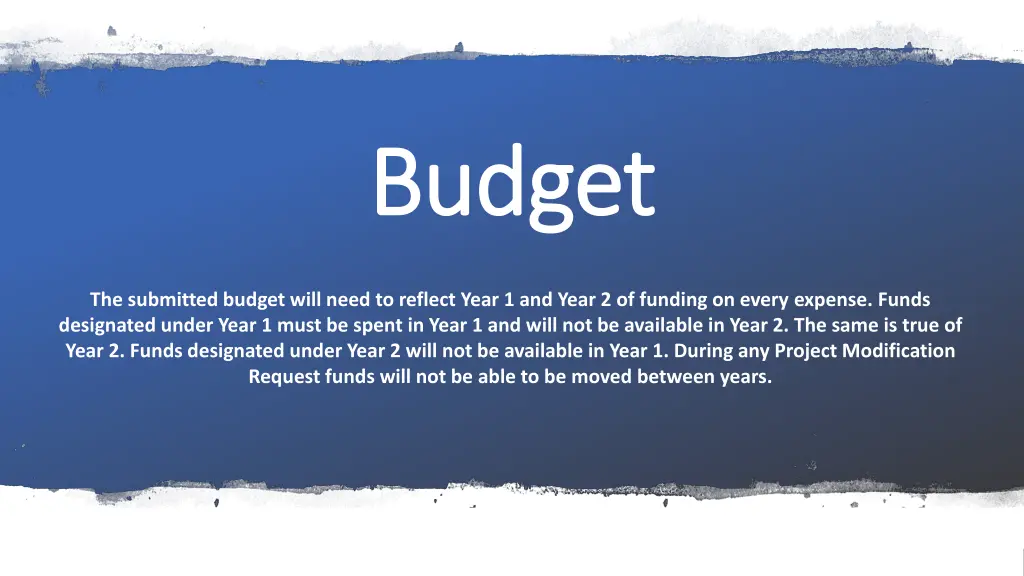 budget budget