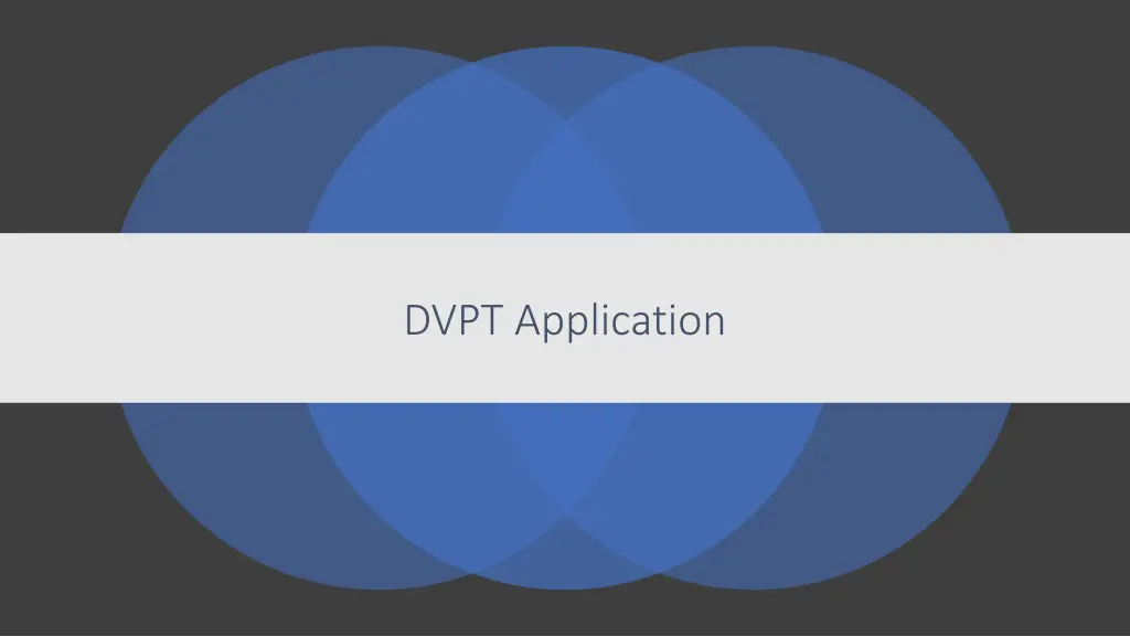 dvpt application
