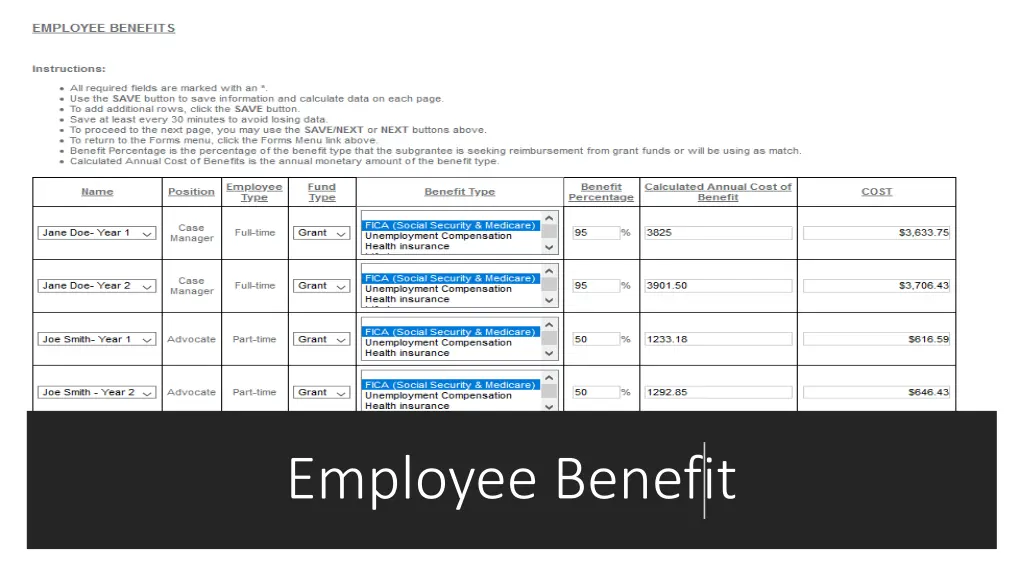 employee benefit