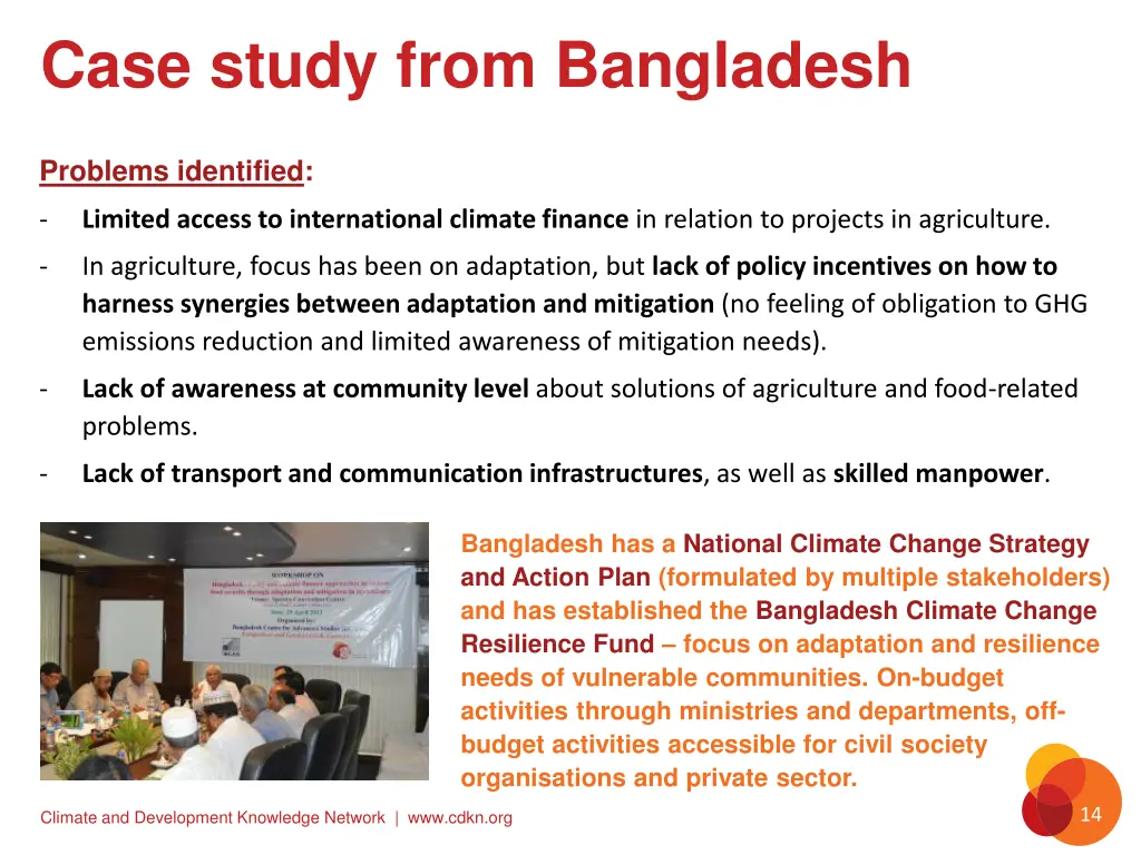 case study from bangladesh