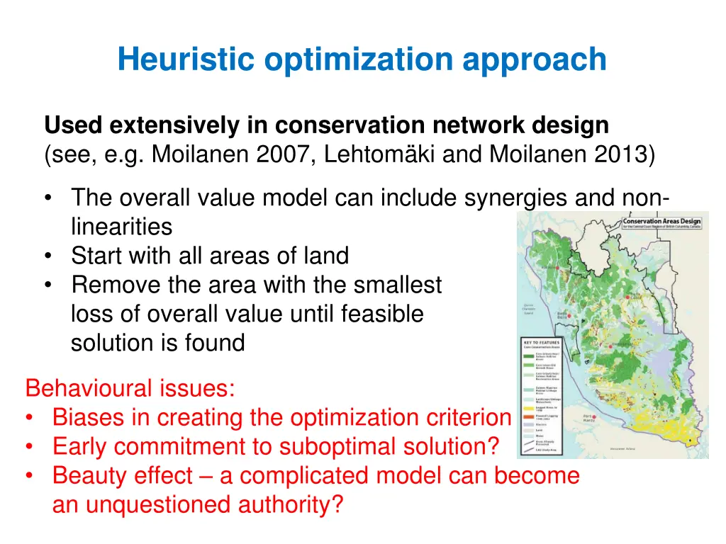 heuristic optimization approach