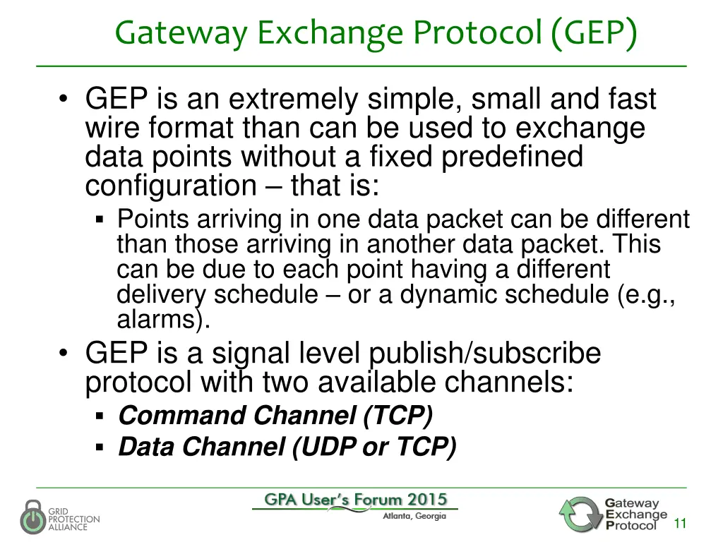 gateway exchange protocol gep