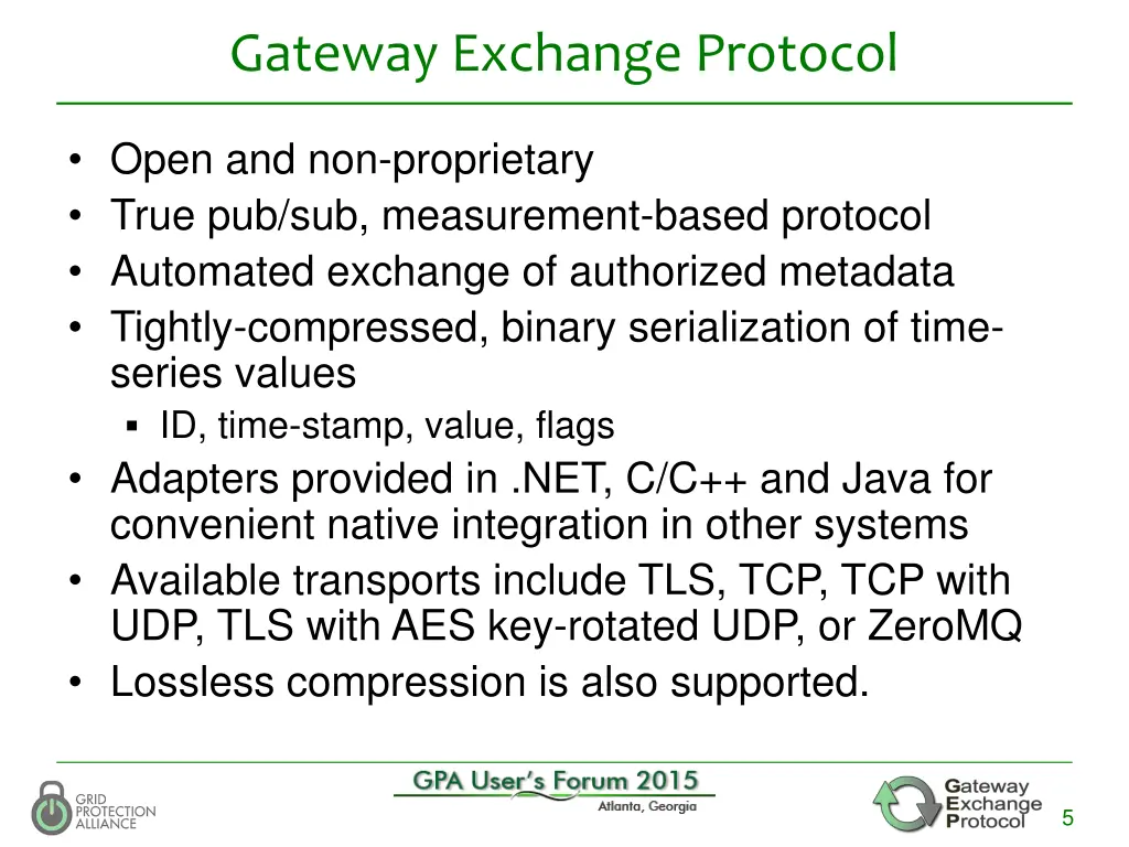 gateway exchange protocol