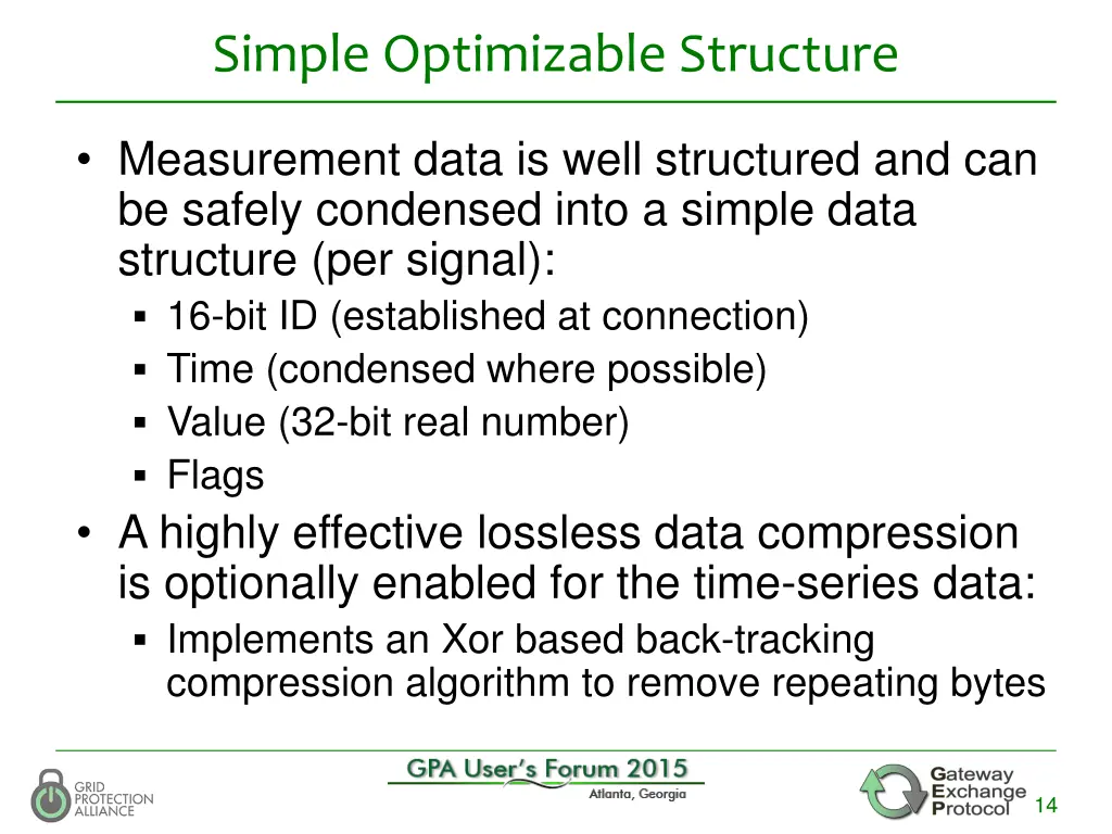 simple optimizable structure