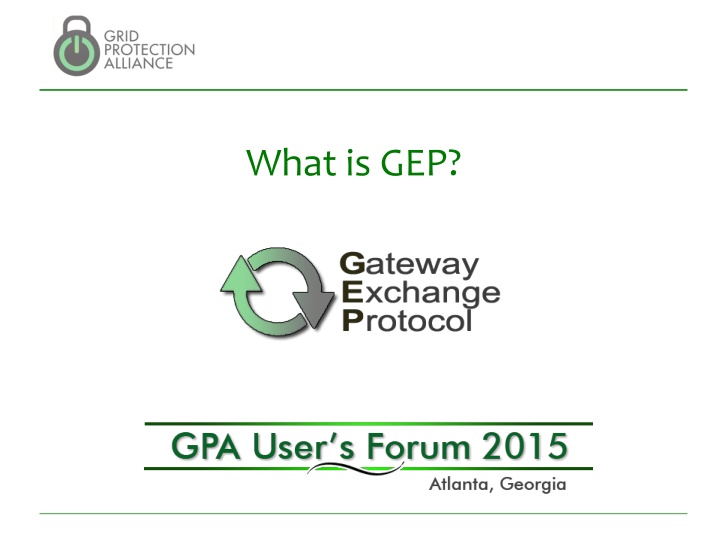 what is gep