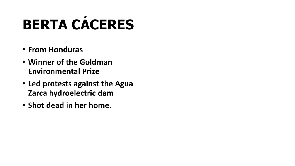berta c ceres
