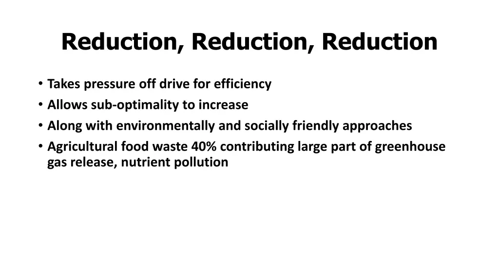 reduction reduction reduction