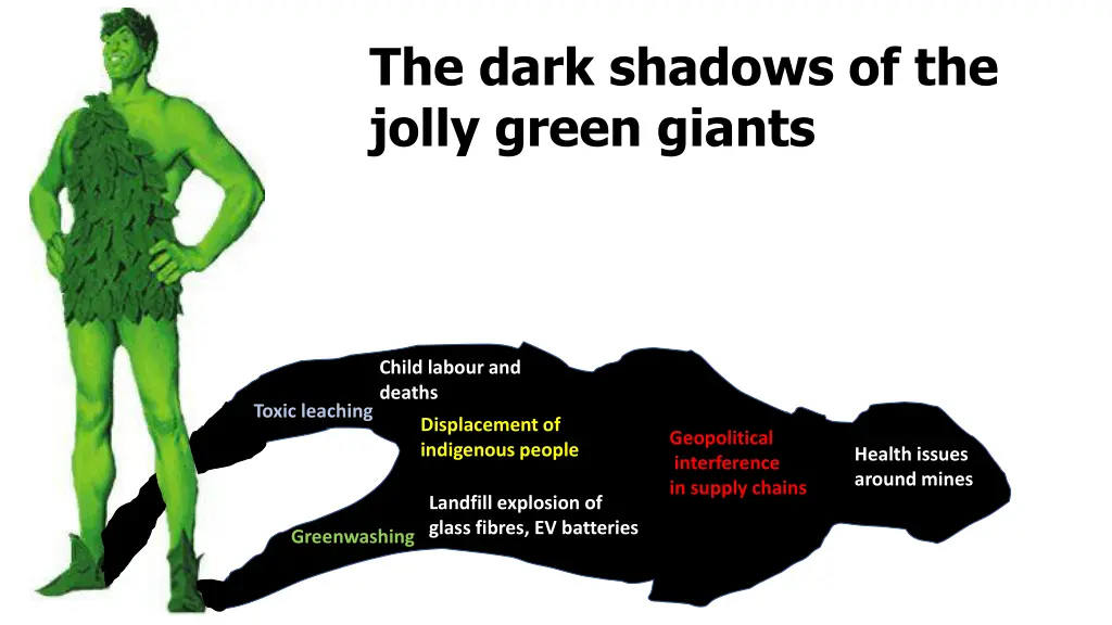 the dark shadows of the