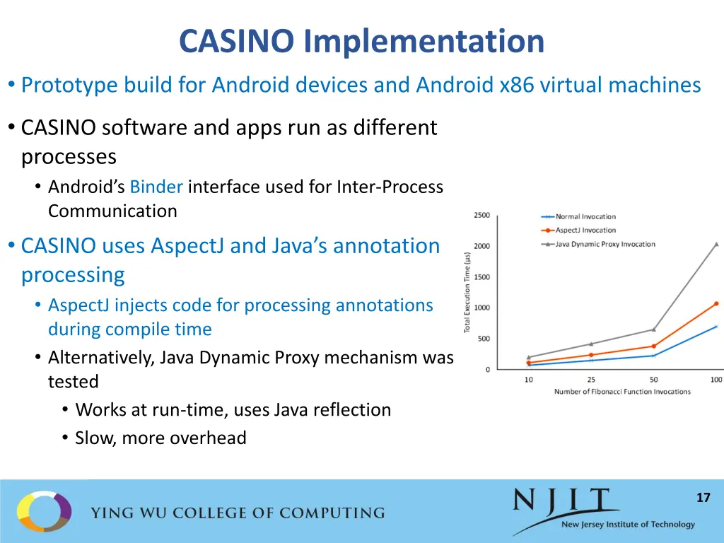 casino implementation prototype build for android