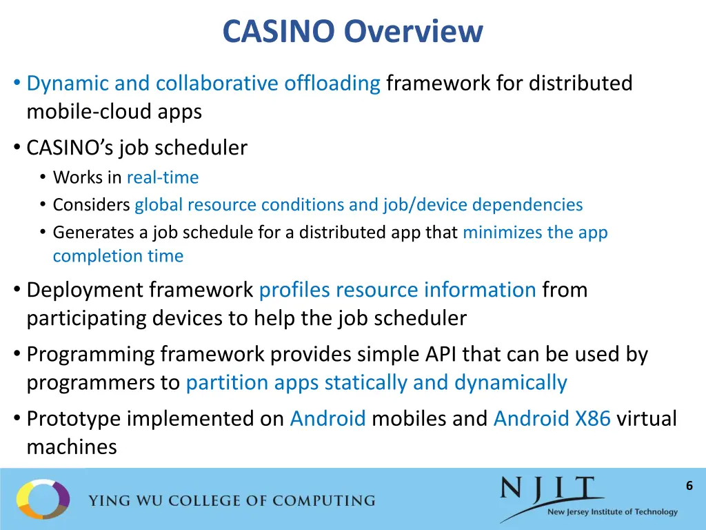 casino overview
