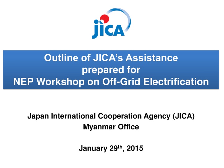 outline of jica s assistance prepared