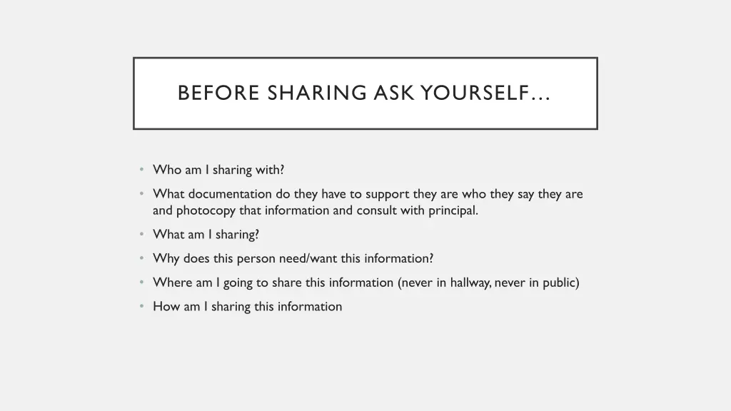 before sharing ask yourself