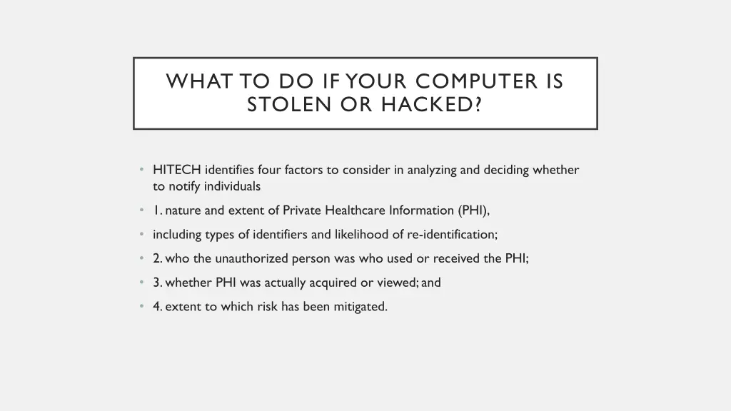 what to do if your computer is stolen or hacked