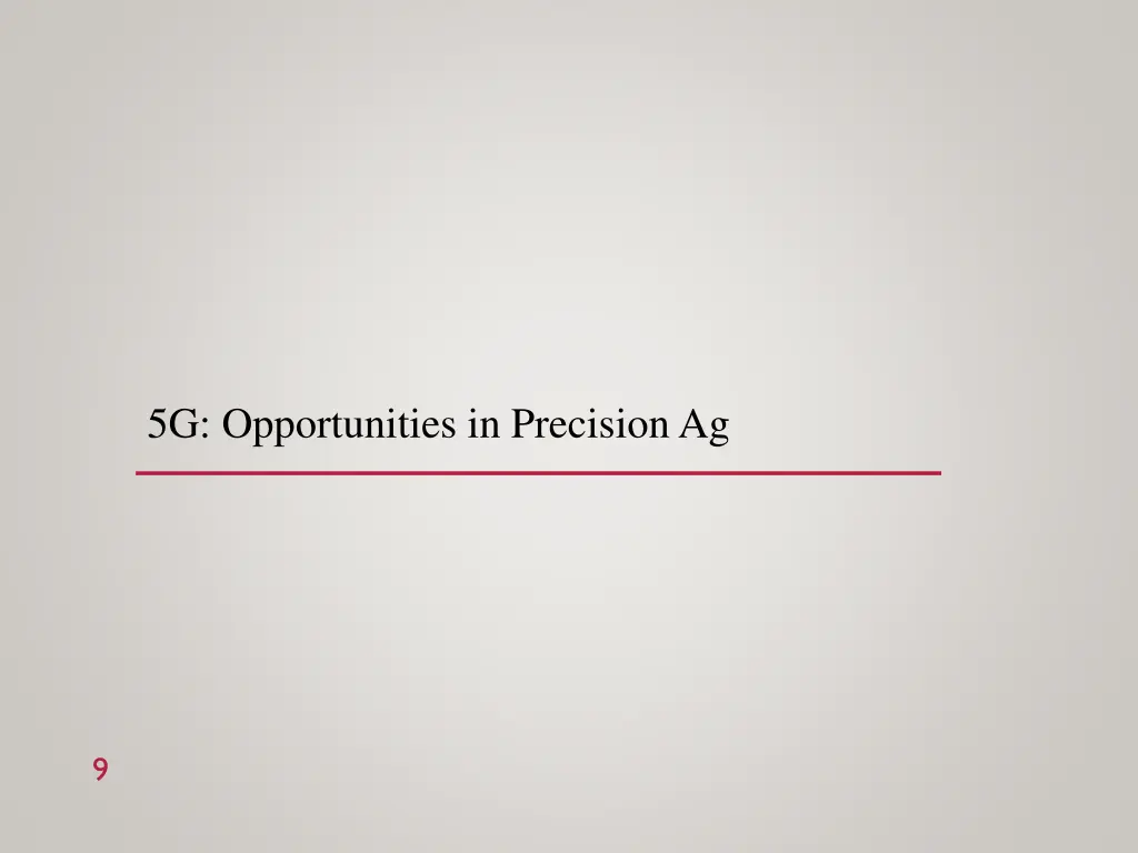 5g opportunities in precision ag