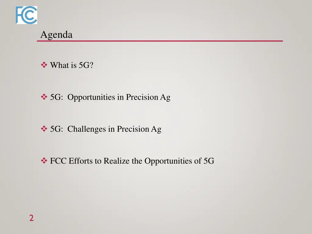 agenda