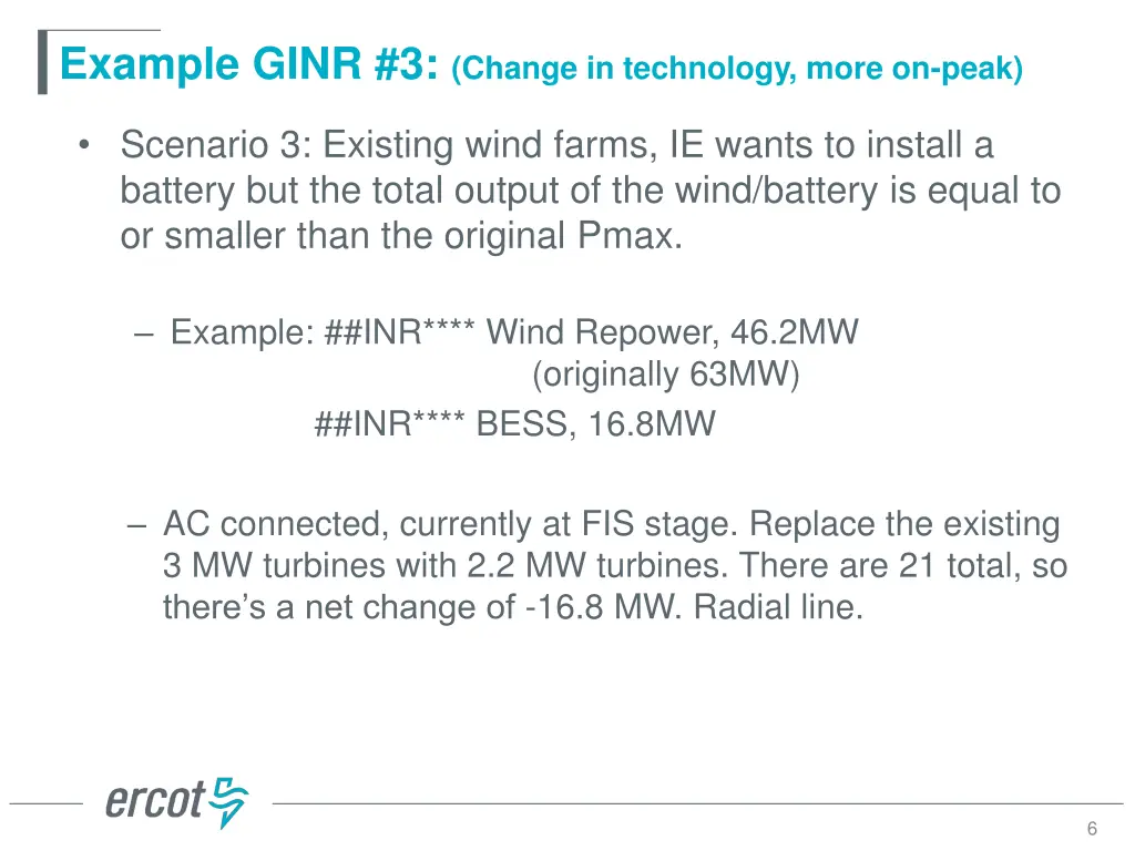 example ginr 3 change in technology more on peak