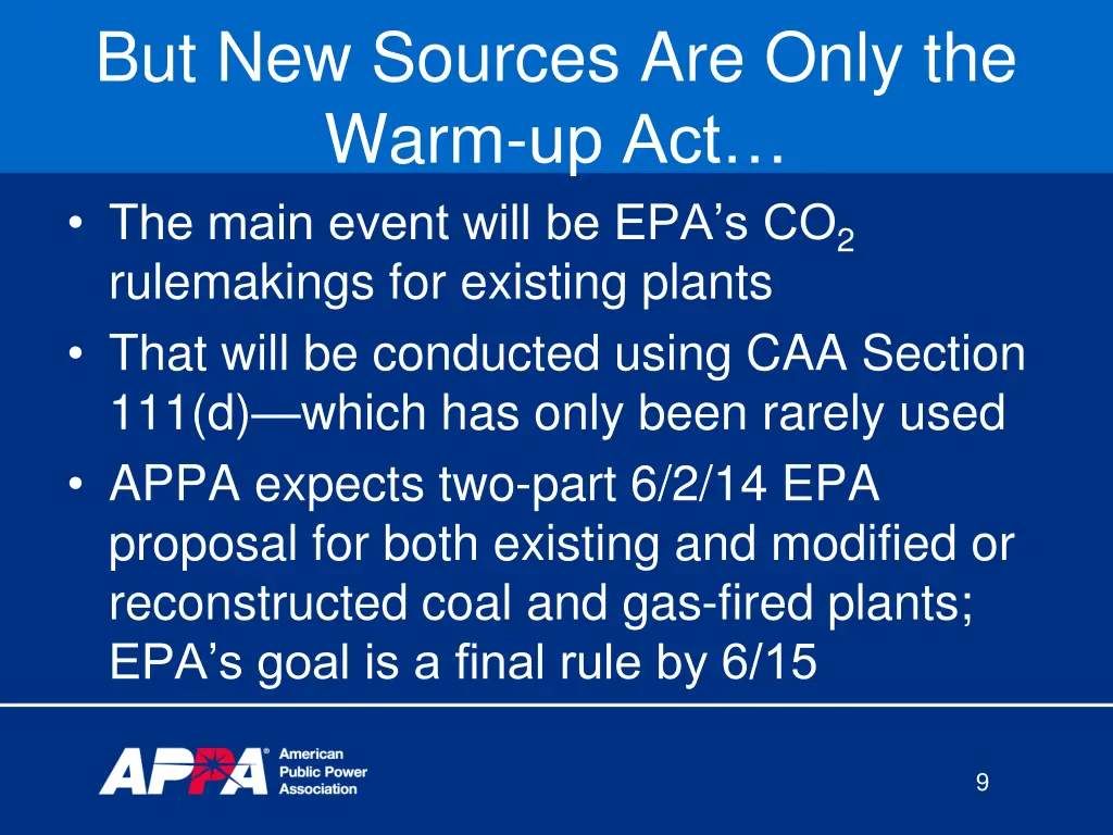 but new sources are only the warm up act the main