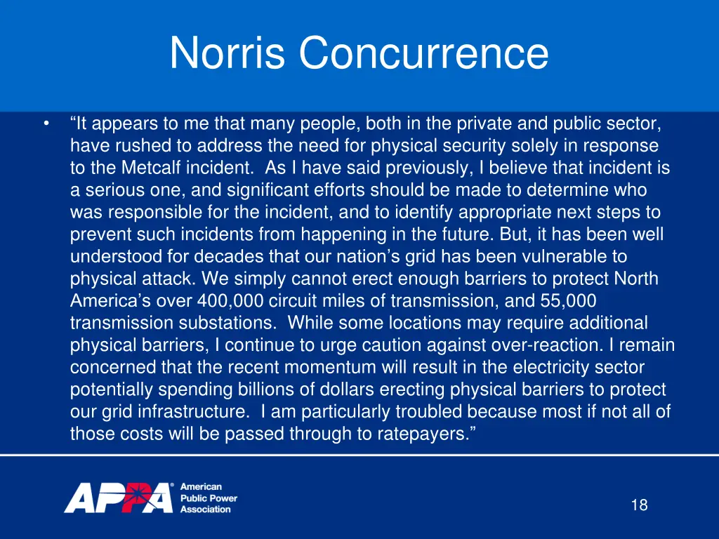 norris concurrence