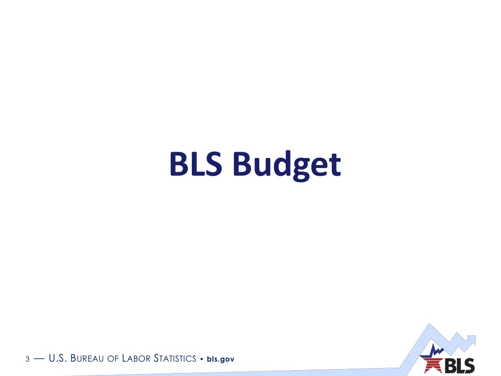 bls budget