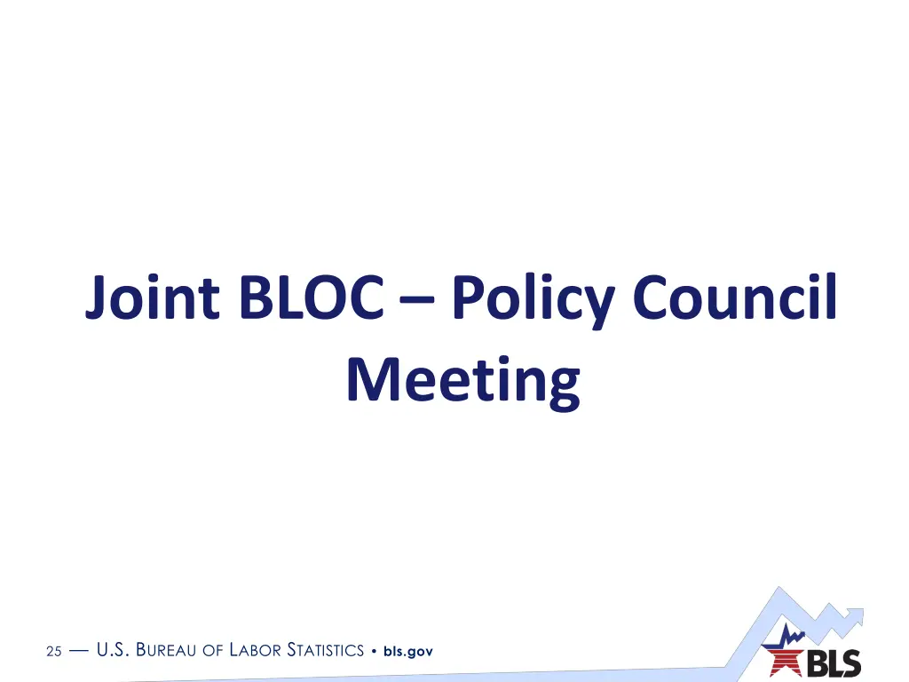 joint bloc policy council meeting