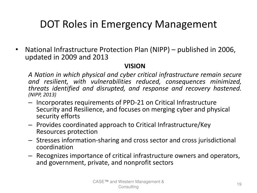 dot roles in emergency management 3