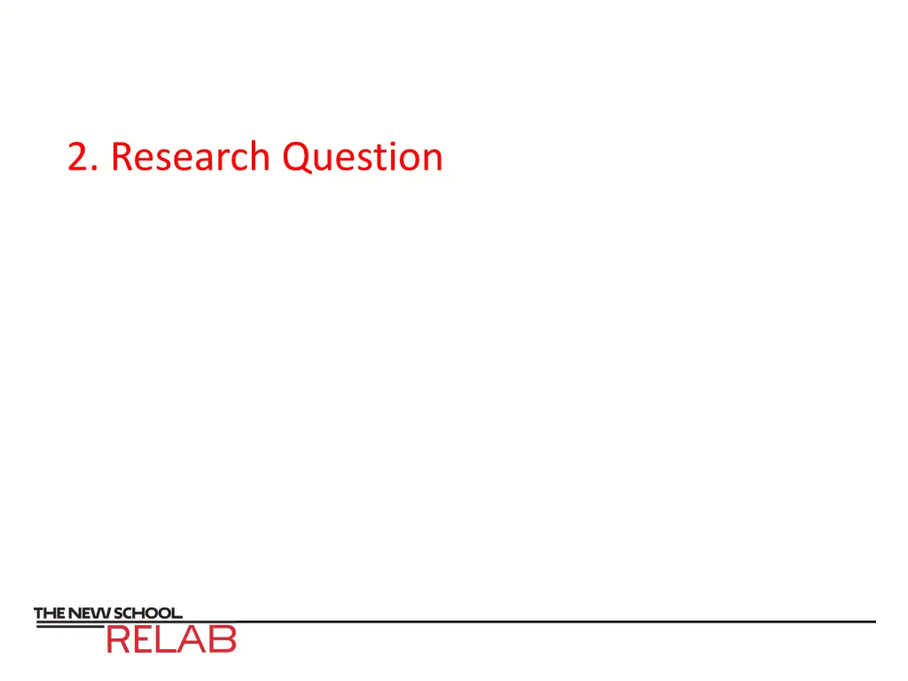 2 research question