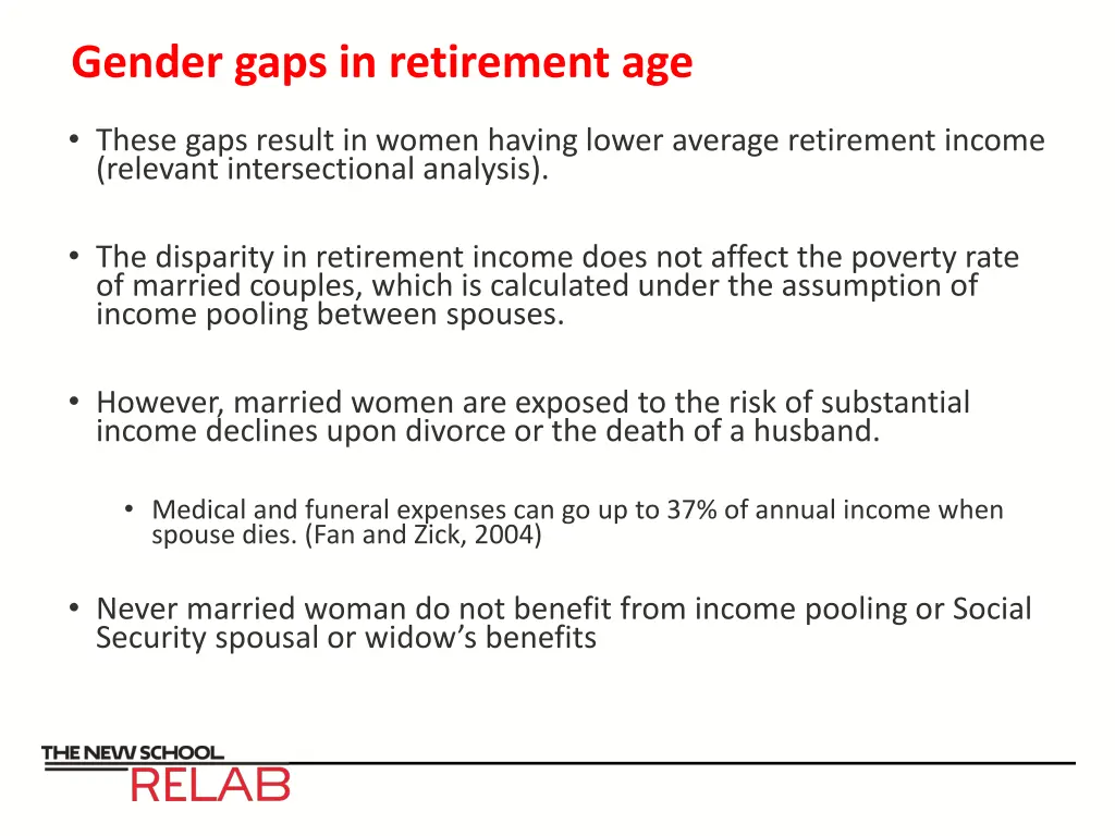 gender gaps in retirement age