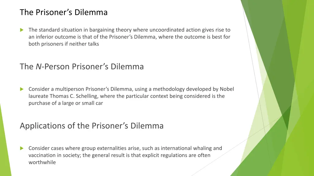 the prisoner s dilemma