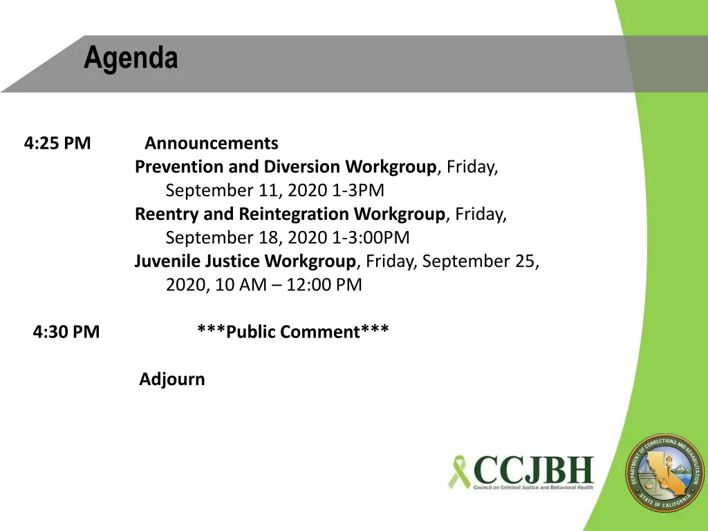 agenda 3