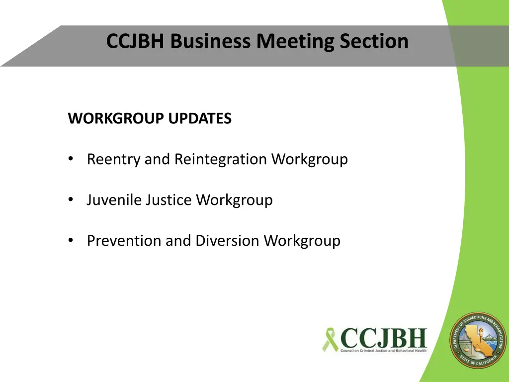 ccjbh business meeting section