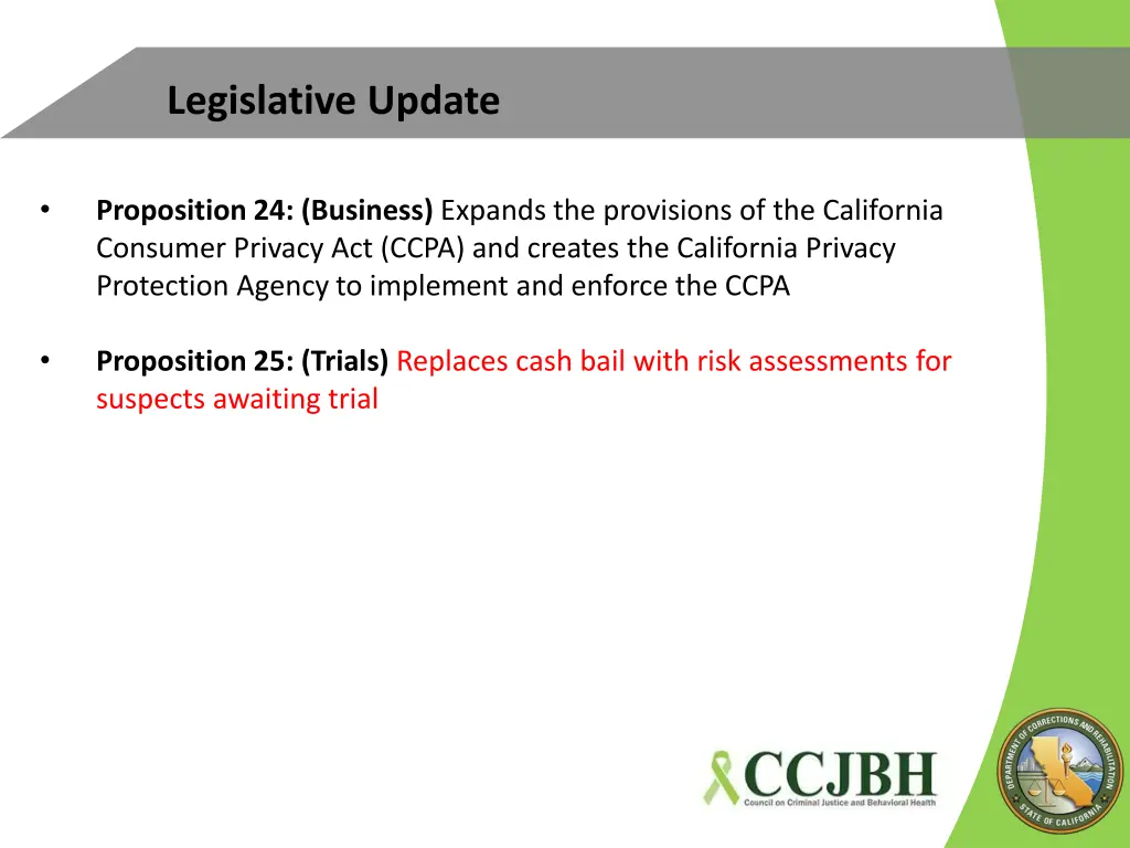 legislative update 3