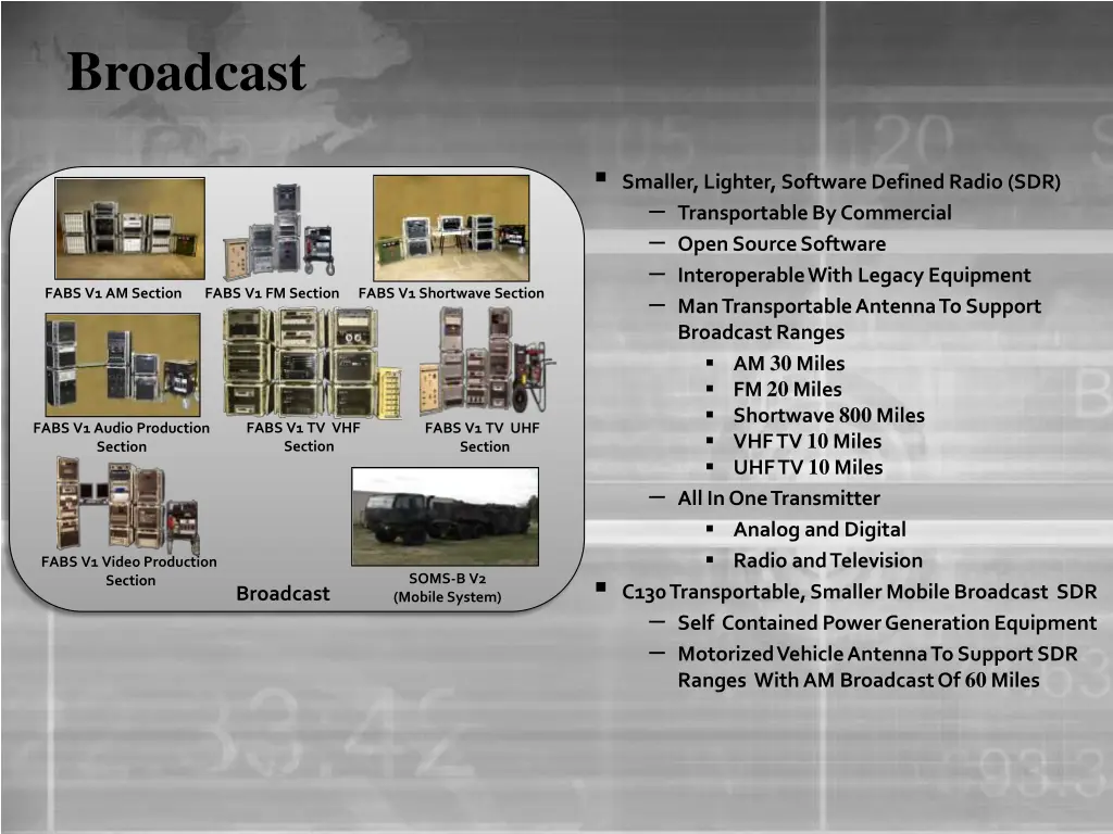 broadcast