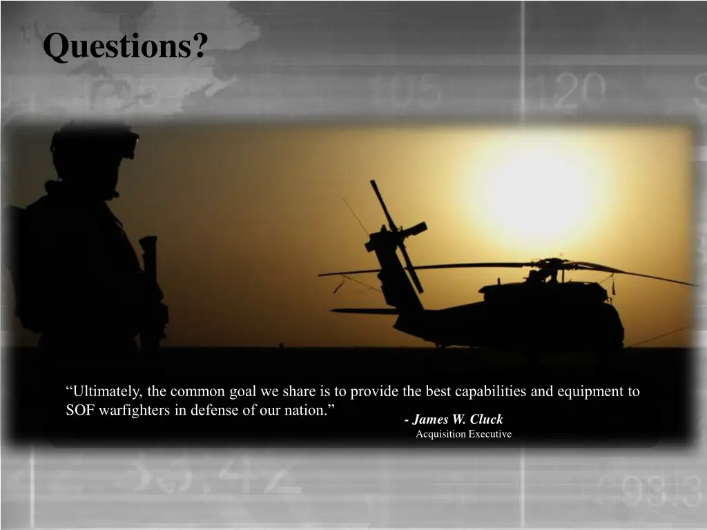 questions