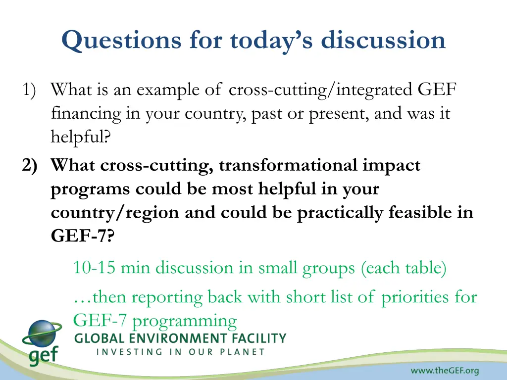 questions for today s discussion 1
