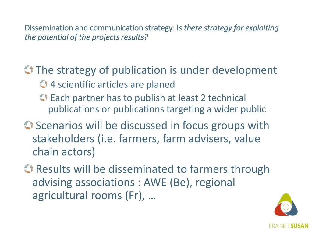 dissemination and communication strategy