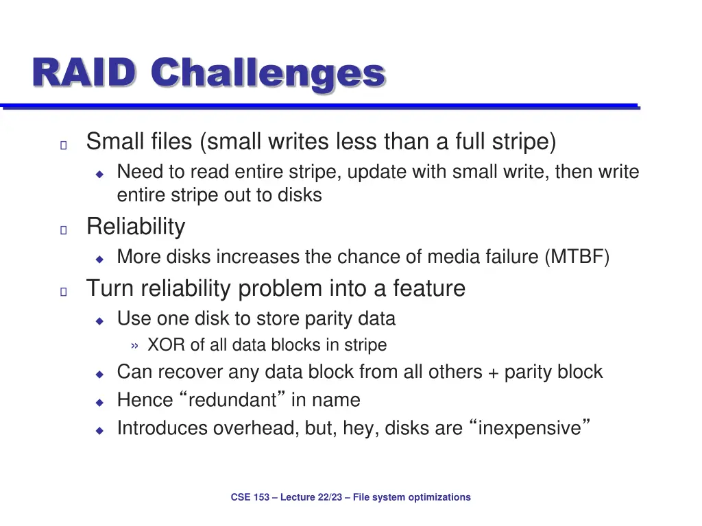 raid challenges