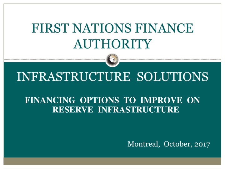 first nations finance authority