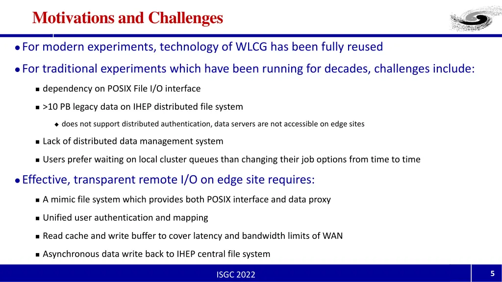 motivations and challenges