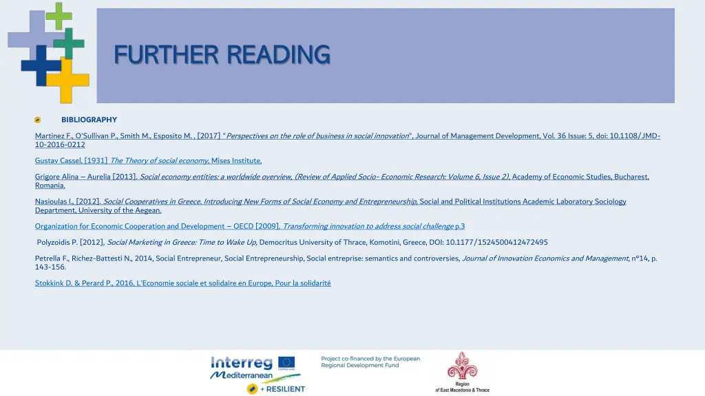 further reading 1