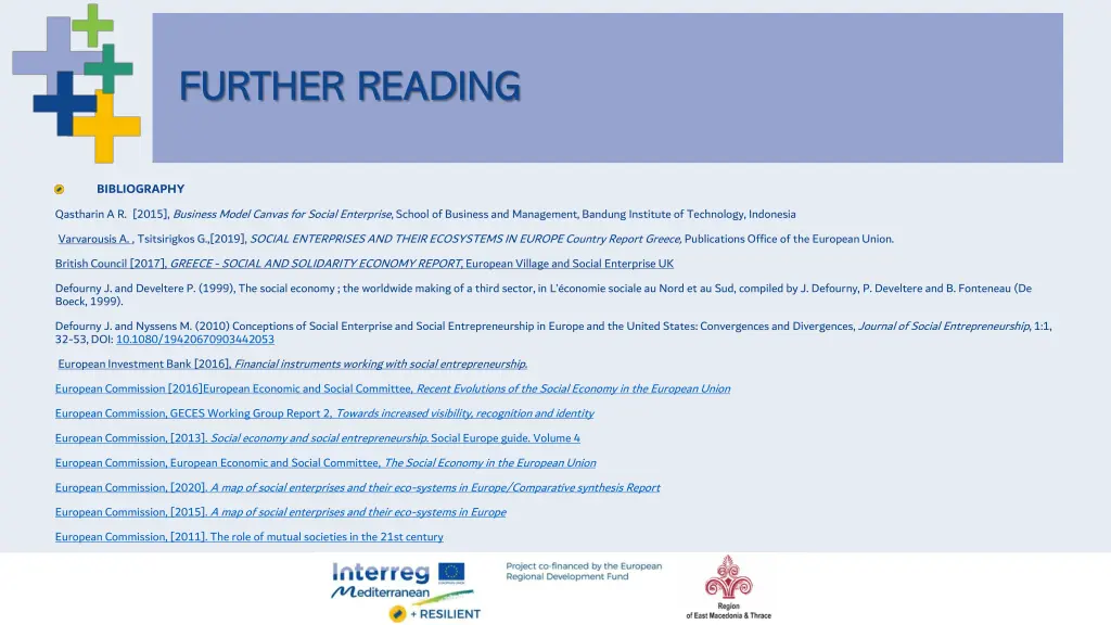 further reading